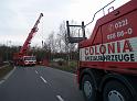 LKW verliert Container Koeln Niehler Ei P110
